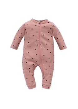 Pajacyk niemowlęcy różowy w groszki TRES BIEN - Pinokio ze sklepu 5.10.15 w kategorii Pajacyki - zdjęcie 171545956