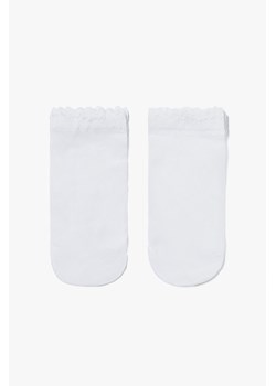 Skarpety dziewczęce 2-pak białe ze sklepu 5.10.15 w kategorii Skarpetki dziecięce - zdjęcie 171546009