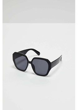 Okulary przeciwsłoneczne prostokątne czarne ze sklepu 5.10.15 w kategorii Okulary przeciwsłoneczne damskie - zdjęcie 171546047