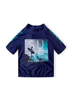 Granatowa koszulka kąpielowa z filtrem UV dla małego chłopca ze sklepu 5.10.15 w kategorii Kąpielówki chłopięce - zdjęcie 171546147