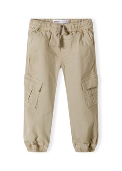Spodnie beżowe typu bojówki dla chłopca ze sklepu 5.10.15 w kategorii Spodnie chłopięce - zdjęcie 171546206
