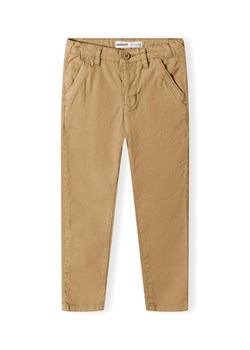 Jasnobrązowe spodnie typu chino dla chłopca ze sklepu 5.10.15 w kategorii Spodnie chłopięce - zdjęcie 171546287