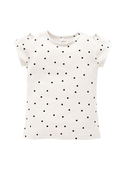 Koszulka niemowlęca écru w groszki  TRES BIEN - Pinokio ze sklepu 5.10.15 w kategorii Koszulki niemowlęce - zdjęcie 171546316