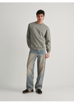 Reserved - Bluza z efektem sprania - jasnozielony ze sklepu Reserved w kategorii Bluzy męskie - zdjęcie 171547286