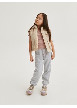Reserved - Spodnie dresowe jogger - jasnoszary ze sklepu Reserved w kategorii Spodnie chłopięce - zdjęcie 171547357