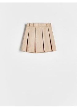 Reserved - Spódnica z plisami - beżowy ze sklepu Reserved w kategorii Spódnice dziewczęce - zdjęcie 171547405