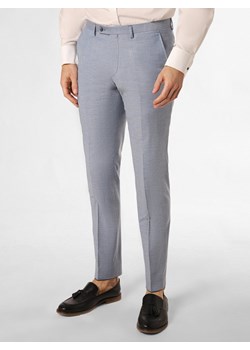 Roy Robson Spodnie - Marlane Mężczyźni Slim Fit wiskoza jasnoniebieski jednolity ze sklepu vangraaf w kategorii Spodnie męskie - zdjęcie 171547506