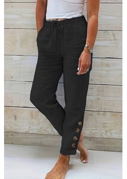 Spodnie PIODEMA BLACK ze sklepu Ivet Shop w kategorii Spodnie damskie - zdjęcie 171548068