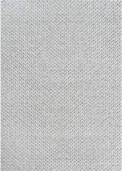Dywan TRESS IVORY jasnoszary bawełniany łatwy w czyszczeniu ze sklepu George Azzar w kategorii Dywany - zdjęcie 171548776