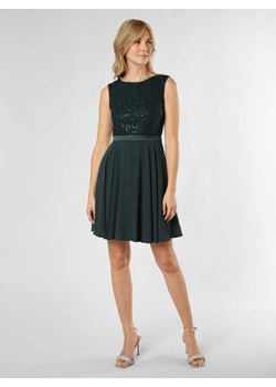 Marie Lund Damska sukienka wieczorowa Kobiety Koronka jodłowy jednolity ze sklepu vangraaf w kategorii Sukienki - zdjęcie 171549728