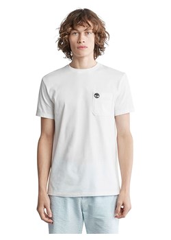 Timberland Koszulka &quot;Dunstan&quot; w kolorze białym ze sklepu Limango Polska w kategorii T-shirty męskie - zdjęcie 171550417