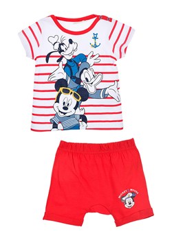 MICKEY 2-częściowy zestaw &quot;Mickey&quot; w kolorze czerwono-białym ze sklepu Limango Polska w kategorii Komplety niemowlęce - zdjęcie 171550839