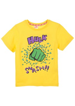 MARVEL Avengers Koszulka &quot;Avengers classic&quot; w kolorze żółtym ze wzorem ze sklepu Limango Polska w kategorii T-shirty chłopięce - zdjęcie 171550866