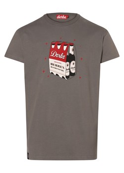Derbe T-shirt - Torebka męska Mężczyźni Bawełna szary nadruk ze sklepu vangraaf w kategorii T-shirty męskie - zdjęcie 171552285
