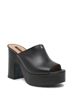 Patrizia Pepe Skórzane sandały na słupku ze sklepu Gomez Fashion Store w kategorii Klapki damskie - zdjęcie 171553509