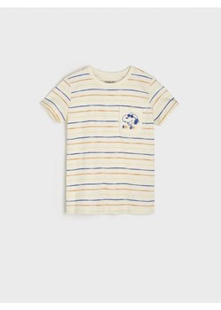 Sinsay - Koszulka Snoopy - kremowy ze sklepu Sinsay w kategorii T-shirty chłopięce - zdjęcie 171554739