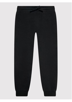 United Colors Of Benetton Spodnie dresowe 39M2I0515 Czarny Regular Fit ze sklepu MODIVO w kategorii Spodnie chłopięce - zdjęcie 171555918