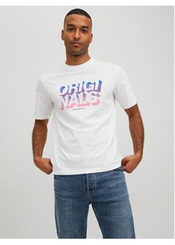 Jack&Jones T-Shirt Euphori 12232256 Biały Standard Fit ze sklepu MODIVO w kategorii T-shirty męskie - zdjęcie 171557095