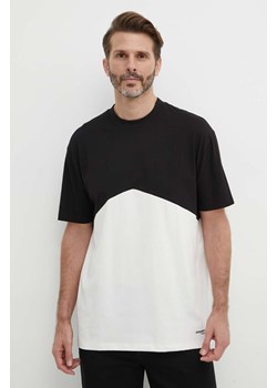Armani Exchange t-shirt bawełniany wzorzysty ze sklepu ANSWEAR.com w kategorii T-shirty męskie - zdjęcie 171558157