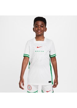 Koszulka piłkarska dla dużych dzieci Nike Dri-FIT Nigeria Stadium 2024 (wersja domowa) – replika - Biel ze sklepu Nike poland w kategorii T-shirty chłopięce - zdjęcie 171559678