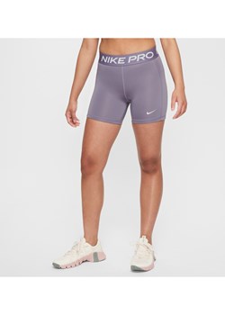 Spodenki dla dziewcząt Dri-FIT Nike Pro Leak Protection: Period - Fiolet ze sklepu Nike poland w kategorii Spodenki dziewczęce - zdjęcie 171559679
