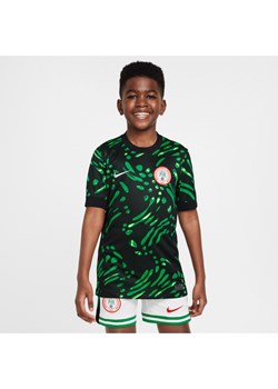 Koszulka piłkarska dla dużych dzieci Nike Dri-FIT Nigeria Stadium 2024 (wersja wyjazdowa) – replika - Czerń ze sklepu Nike poland w kategorii T-shirty chłopięce - zdjęcie 171559685