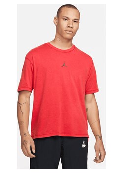 Męski T-shirt sportowy Jordan Dri-FIT - Czerwony ze sklepu Nike poland w kategorii T-shirty męskie - zdjęcie 171559688