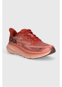 Hoka One One buty do biegania Clifton 9 kolor różowy 1127896 ze sklepu PRM w kategorii Buty sportowe damskie - zdjęcie 171559836