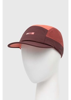Ciele Athletics czapka z daszkiem ALZCap - Horizon kolor bordowy wzorzysta CLALZCH-DW001 ze sklepu PRM w kategorii Czapki z daszkiem damskie - zdjęcie 171559977
