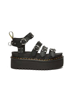 Dr. Martens sandały skórzane Blaire Quad Hardware damskie kolor czarny na platformie DM31533001 ze sklepu PRM w kategorii Sandały damskie - zdjęcie 171560099