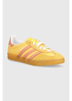 adidas Originals sneakersy Gazelle Indoor W kolor żółty IE2959 ze sklepu PRM w kategorii Trampki damskie - zdjęcie 171560105
