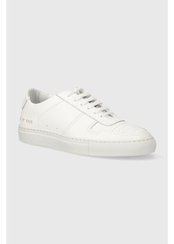 Common Projects sneakersy skórzane BBall Low in Leather kolor biały 3864 ze sklepu PRM w kategorii Trampki damskie - zdjęcie 171560117