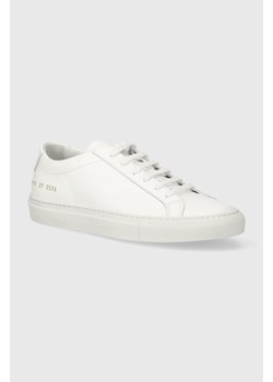 Common Projects sneakersy skórzane Original Achilles Low kolor biały 3701 ze sklepu PRM w kategorii Trampki damskie - zdjęcie 171560119