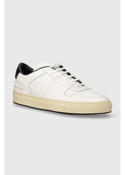 Common Projects sneakersy skórzane Decades kolor biały 2417 ze sklepu PRM w kategorii Trampki męskie - zdjęcie 171560217