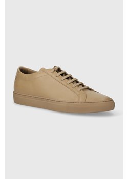 Common Projects sneakersy skórzane kolor beżowy 1528 ze sklepu PRM w kategorii Trampki męskie - zdjęcie 171560229