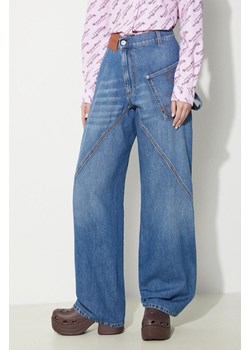 JW Anderson jeansy Twisted Workwear Jeans damskie high waist DT0057.PG1164.804 ze sklepu PRM w kategorii Jeansy damskie - zdjęcie 171560269