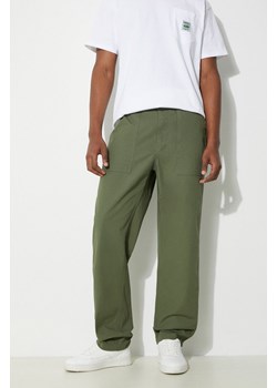 Engineered Garments spodnie bawełniane Fatigue Pant kolor zielony proste OR299.CT010 ze sklepu PRM w kategorii Spodnie męskie - zdjęcie 171560349