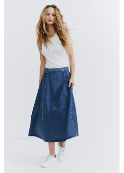 H & M - Trapezowa spódnica dżinsowa - Niebieski ze sklepu H&M w kategorii Spódnice - zdjęcie 171560688