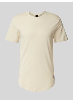 T-shirt w jednolitym kolorze z okrągłym dekoltem ze sklepu Peek&Cloppenburg  w kategorii T-shirty męskie - zdjęcie 171560795