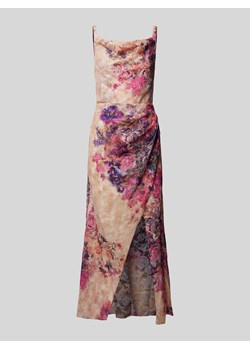 Sukienka wieczorowa w stylu kopertowym z kwiatowym wzorem ze sklepu Peek&Cloppenburg  w kategorii Sukienki - zdjęcie 171560909