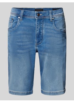 Szorty jeansowe z wpuszczanymi kieszeniami ze sklepu Peek&Cloppenburg  w kategorii Spodenki męskie - zdjęcie 171561035