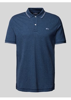 Koszulka polo z efektem melanżu ze sklepu Peek&Cloppenburg  w kategorii T-shirty męskie - zdjęcie 171561108