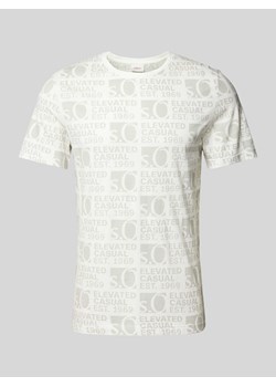 T-shirt z nadrukiem z logo na całej powierzchni ze sklepu Peek&Cloppenburg  w kategorii T-shirty męskie - zdjęcie 171561218