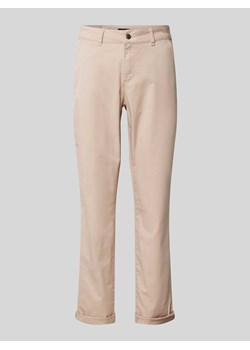 Spodnie materiałowe o kroju regular fit z wpuszczanymi kieszeniami ze sklepu Peek&Cloppenburg  w kategorii Spodnie damskie - zdjęcie 171561275