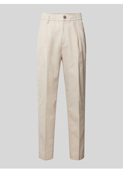 Bermudy z wpuszczanymi kieszeniami model ‘Marc’ ze sklepu Peek&Cloppenburg  w kategorii Spodnie męskie - zdjęcie 171561289