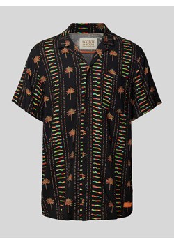Koszula casualowa z wiskozy ze wzorem na całej powierzchni ze sklepu Peek&Cloppenburg  w kategorii Koszule męskie - zdjęcie 171561318