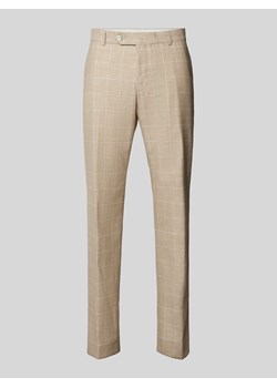 Spodnie do garnituru ze wzorem w kratę model ‘Mace’ ze sklepu Peek&Cloppenburg  w kategorii Spodnie męskie - zdjęcie 171561377