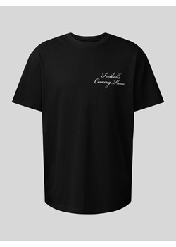 T-shirt z nadrukiem ze sloganem ze sklepu Peek&Cloppenburg  w kategorii T-shirty męskie - zdjęcie 171561459