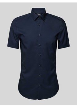 Koszula biznesowa o kroju slim fit z rękawem o dł. 1/2 ze sklepu Peek&Cloppenburg  w kategorii Koszule męskie - zdjęcie 171561476