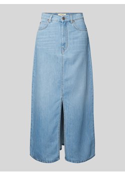 Spódnica jeansowa z rozcięciem model ‘GELADA’ ze sklepu Peek&Cloppenburg  w kategorii Spódnice - zdjęcie 171561509